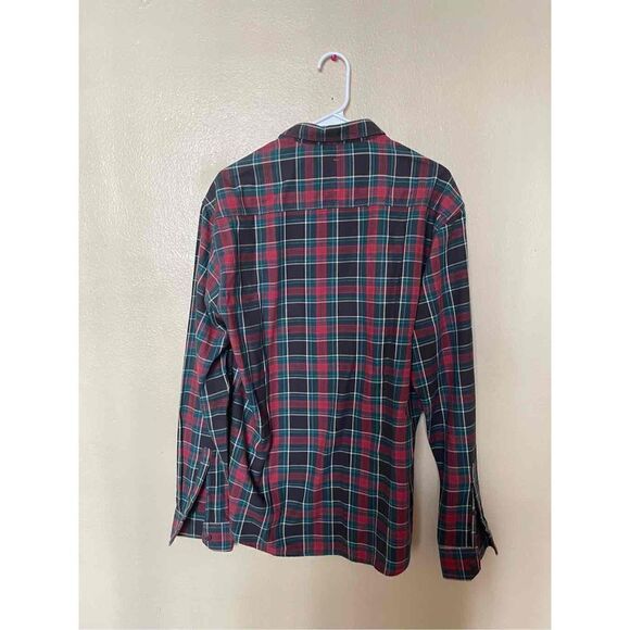 Voi Jeans Flannel Long Sleeve Plaid Multi-color Shirt Size XL Snaps - Picture 4 of 7